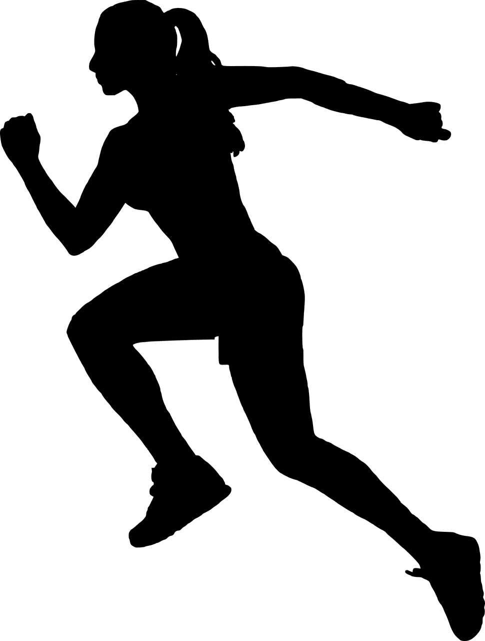 אישה רצה